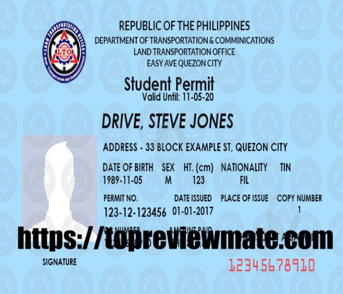 How to get Driver's License in Philippines