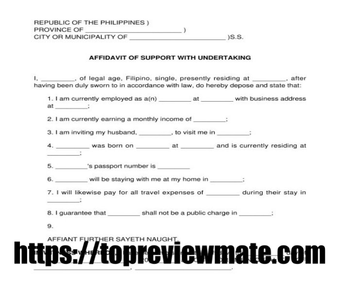 Philippine Immigration requirement