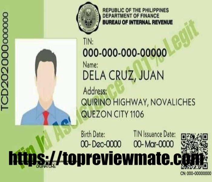 Secondary ID in Philippine